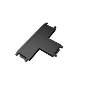   MasterLED LUXO 48V mágneses sínlámpa rendszerhez felületre szerelhető T összekötő fekete