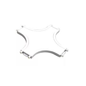   MasterLED LUXO 48V mágneses sínlámpa rendszerhez felületre szerelhető X összekötő fehér