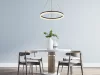 ALIANZ LED DESIGN KRISTÁLYCSILLÁR FÜGGŐLÁMPA+vezérlés 45W