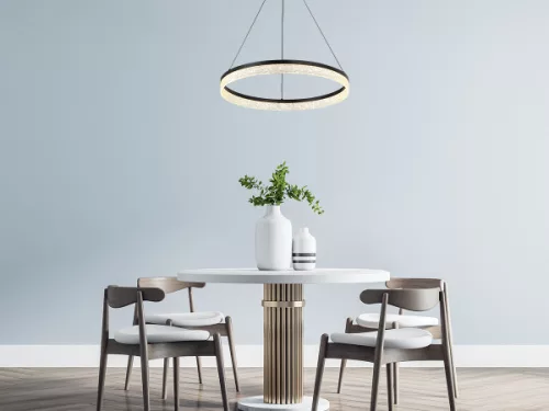 ALIANZ LED DESIGN KRISTÁLYCSILLÁR FÜGGŐLÁMPA+vezérlés 45W