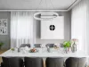 ALIANZ LED DESIGN KRISTÁLYCSILLÁR FÜGGŐLÁMPA+vezérlés 60W