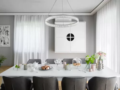 ALIANZ LED DESIGN KRISTÁLYCSILLÁR FÜGGŐLÁMPA+vezérlés 60W