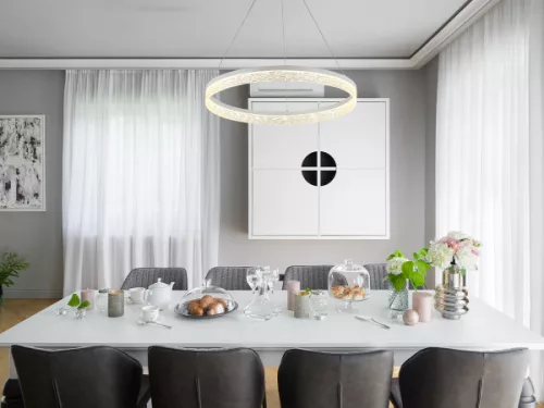 ALIANZ LED DESIGN KRISTÁLYCSILLÁR FÜGGŐLÁMPA+vezérlés 60W