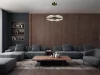 ENRIQUE LED DESIGN KRISTÁLYCSILLÁR FÜGGŐLÁMPA+vezérlés 40W