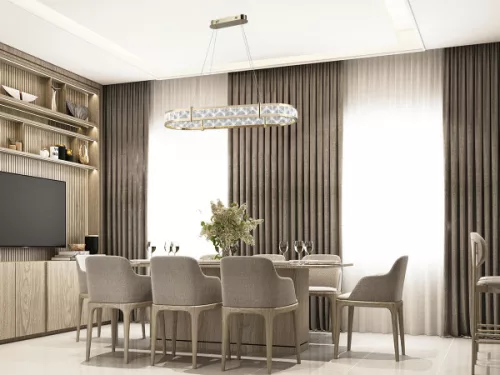 ENRIQUE LED DESIGN KRISTÁLYCSILLÁR FÜGGŐLÁMPA+vezérlés 50W