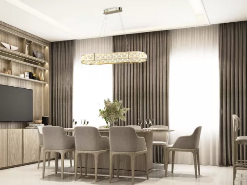ENRIQUE LED DESIGN KRISTÁLYCSILLÁR FÜGGŐLÁMPA+vezérlés 50W