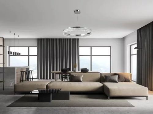 THALIA LED DESIGN KRISTÁLYCSILLÁR FÜGGŐLÁMPA+vezérlés 55W