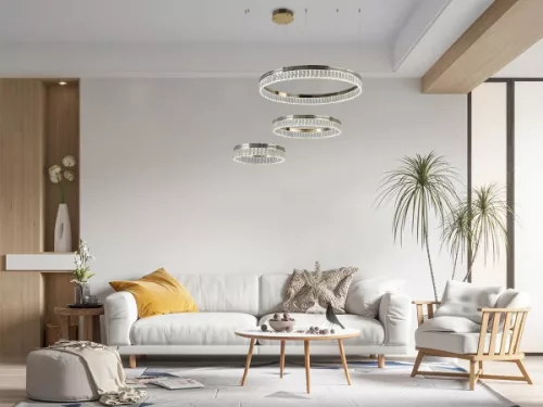THALIA LED DESIGN KRISTÁLYCSILLÁR FÜGGŐLÁMPA+vezérlés 120W