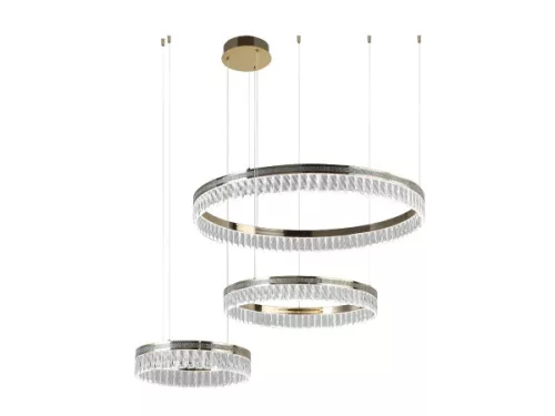 THALIA LED DESIGN KRISTÁLYCSILLÁR FÜGGŐLÁMPA+vezérlés 120W
