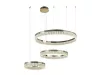 THALIA LED DESIGN KRISTÁLYCSILLÁR FÜGGŐLÁMPA+vezérlés 120W