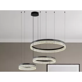   THALIA LED DESIGN KRISTÁLYCSILLÁR FÜGGŐLÁMPA+vezérlés 120W