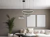 THALIA LED DESIGN KRISTÁLYCSILLÁR FÜGGŐLÁMPA+vezérlés 120W