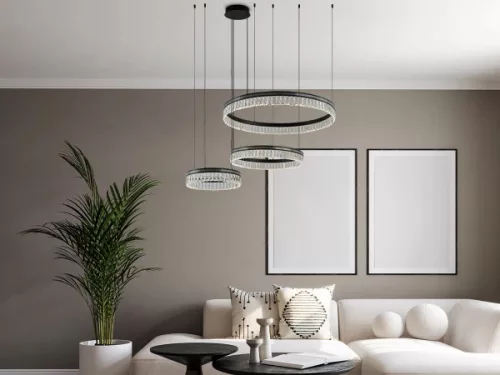 THALIA LED DESIGN KRISTÁLYCSILLÁR FÜGGŐLÁMPA+vezérlés 120W