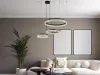 THALIA LED DESIGN KRISTÁLYCSILLÁR FÜGGŐLÁMPA+vezérlés 120W