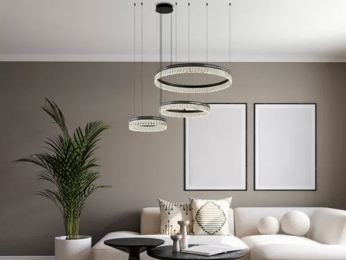 THALIA LED DESIGN KRISTÁLYCSILLÁR FÜGGŐLÁMPA+vezérlés 120W