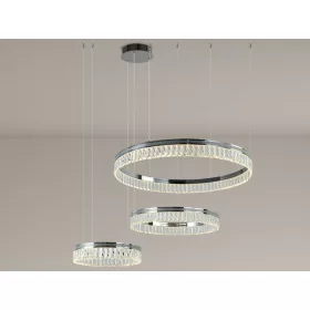   THALIA LED DESIGN KRISTÁLYCSILLÁR FÜGGŐLÁMPA+vezérlés 120W