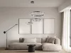 THALIA LED DESIGN KRISTÁLYCSILLÁR FÜGGŐLÁMPA+vezérlés 120W