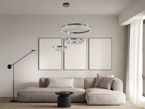 THALIA LED DESIGN KRISTÁLYCSILLÁR FÜGGŐLÁMPA+vezérlés 120W