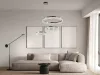 THALIA LED DESIGN KRISTÁLYCSILLÁR FÜGGŐLÁMPA+vezérlés 120W