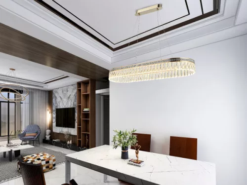 THALIA LED DESIGN KRISTÁLYCSILLÁR FÜGGŐLÁMPA+vezérlés 50W