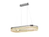 THALIA LED DESIGN KRISTÁLYCSILLÁR FÜGGŐLÁMPA+vezérlés 50W