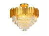 PLAZA LED DESIGN KRISTÁLYCSILLÁR MENNYEZETI LÁMPA 9x40W