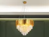 PLAZA LED DESIGN KRISTÁLYCSILLÁR FÜGGŐLÁMPA 9x40W