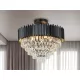 CARLOS LED DESIGN KRISTÁLYCSILLÁR MENNYEZETI LÁMPA 9x40W