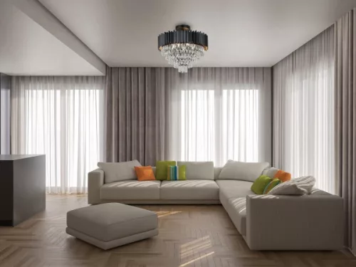CARLOS LED DESIGN KRISTÁLYCSILLÁR MENNYEZETI LÁMPA 9x40W