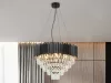 CARLOS LED DESIGN KRISTÁLYCSILLÁR FÜGGŐLÁMPA 9x40W