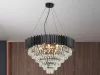 CARLOS LED DESIGN KRISTÁLYCSILLÁR FÜGGŐLÁMPA 11x40W