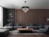 CARLOS LED DESIGN KRISTÁLYCSILLÁR FÜGGŐLÁMPA 11x40W