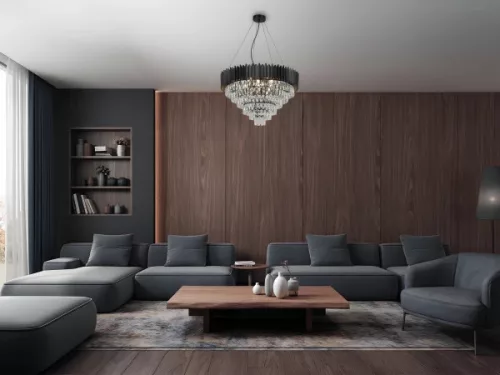 CARLOS LED DESIGN KRISTÁLYCSILLÁR FÜGGŐLÁMPA 11x40W