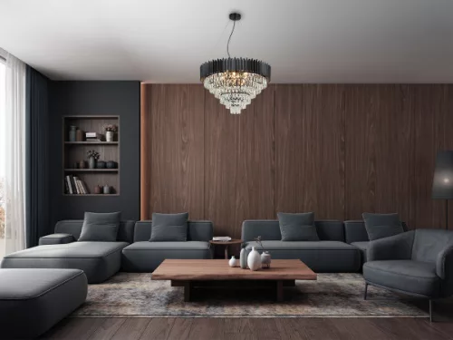 CARLOS LED DESIGN KRISTÁLYCSILLÁR FÜGGŐLÁMPA 11x40W