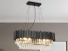 CARLOS LED DESIGN KRISTÁLYCSILLÁR FÜGGŐLÁMPA 10x40W