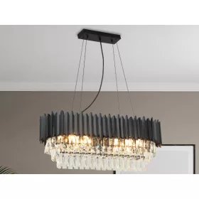 CARLOS LED DESIGN KRISTÁLYCSILLÁR FÜGGŐLÁMPA 10x40W