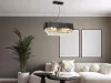 CARLOS LED DESIGN KRISTÁLYCSILLÁR FÜGGŐLÁMPA 10x40W