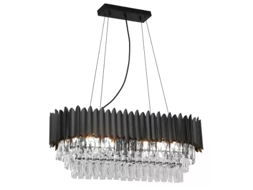 CARLOS LED DESIGN KRISTÁLYCSILLÁR FÜGGŐLÁMPA 10x40W