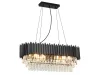 CARLOS LED DESIGN KRISTÁLYCSILLÁR FÜGGŐLÁMPA 10x40W
