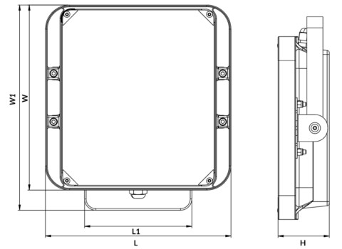 PERFANDLED 60W LED-ES REFLEKTOR MODUL