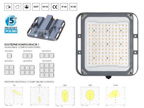 PERFANDLED 60W LED-ES REFLEKTOR MODUL