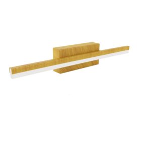   Strühm Aspen 9W, 4000K, fenyő tükör feletti lámpa IP44-es védettségű