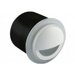   Strühm Kami kör alakú, natúr fehér, fehér beltéri LED-es lépcsővilágítás
