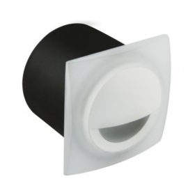   Strühm Kami négyzet alakú, hideg fehér, fehér beltéri LED-es lépcsővilágítás