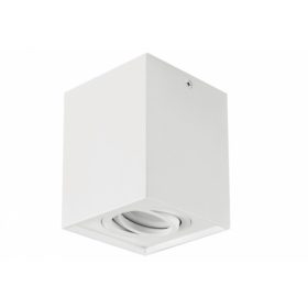 Strühm Hary D szögletes fehér keret, GU10-es foglalattal