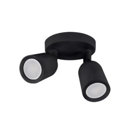 Strühm Bogna GU10 foglalatú, fekete 2-es mennyezeti lámpa