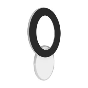   Strühm Hop C 10 W-os natúr fehér, fekete-fehér fali lámpa