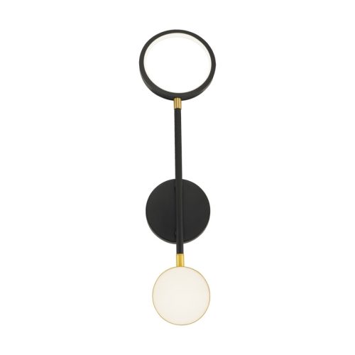 Strühm Omega I 10W-os, 4200K, arany/fekete színű fali lámpa