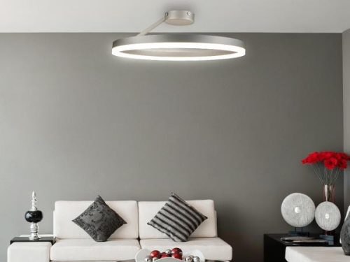 LED DESIGN MENNYEZETI LÁMPA+VEZÉRLÉS 40W