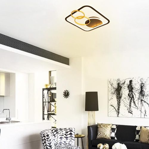 LED DESIGN MENNYEZETI LÁMPA+VEZÉRLÉS 70W